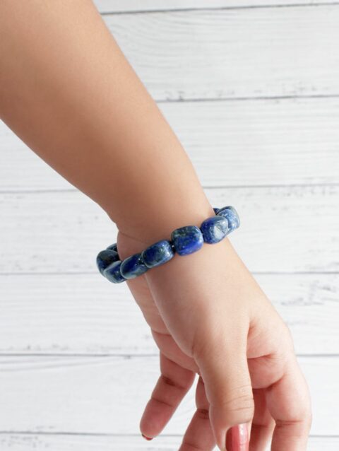 Shop Natural Lapis Lazuli Tumble Bracelet