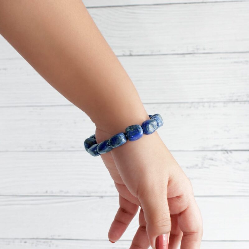 Shop Natural Lapis Lazuli Tumble Bracelet