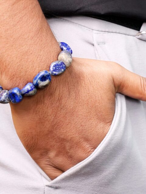 Lapis Lazuli Small Tumble Bracelet