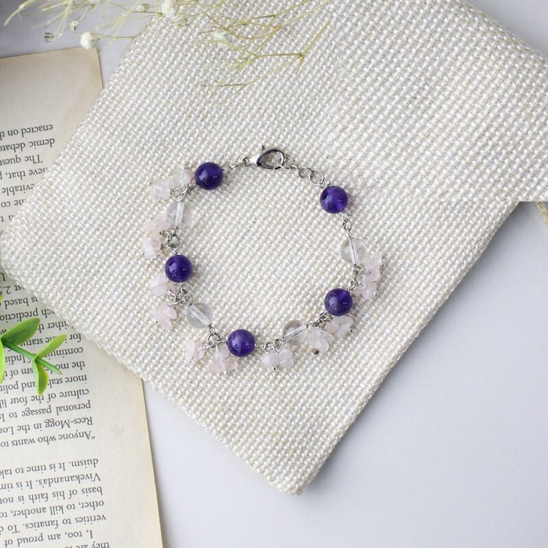 Mental Peace and Tranquility Chips & Beads Customize Bracelet