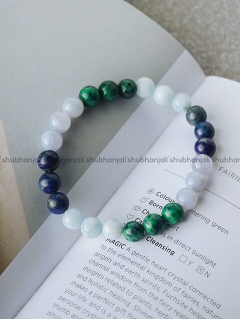 Crystal Beads Thyroid Customize Bracelet