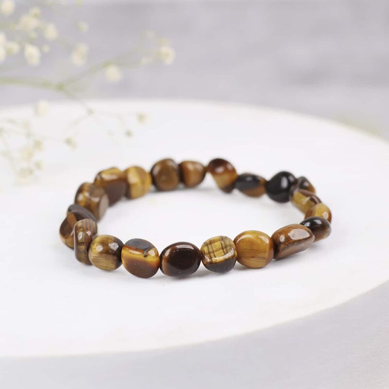 Tiger Eye Small Tumble Bracelet