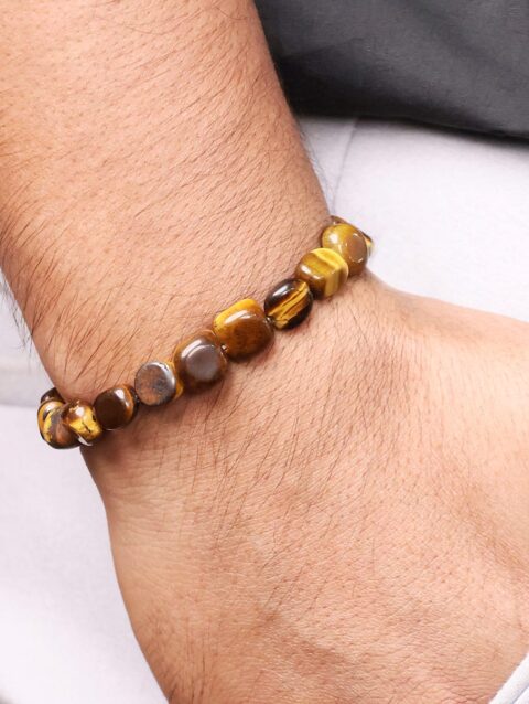 Tiger Eye Small Tumble Bracelet