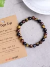 Shop Customized Crystal Bracelet for Multi Tiger Eye Courage Intention