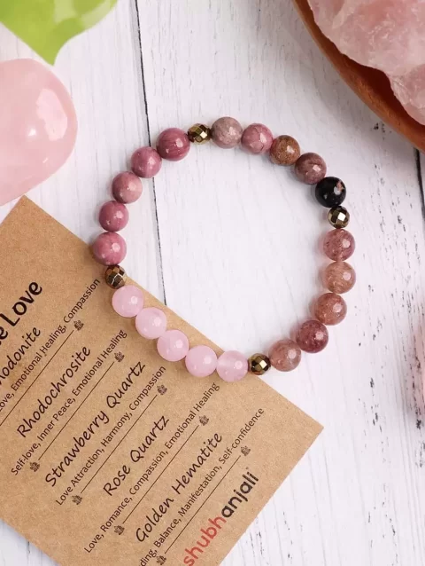 Shop Customized Crystal Bracelet for Ultimate Love Intention