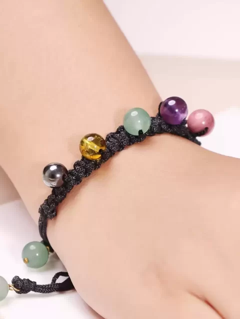 Shop Crystal Beads Knot Thread Bracelet for Health Intention