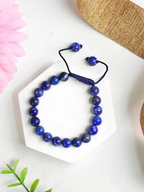 Shop Natural Lapis Lazuli Crystal Thread Bracelet