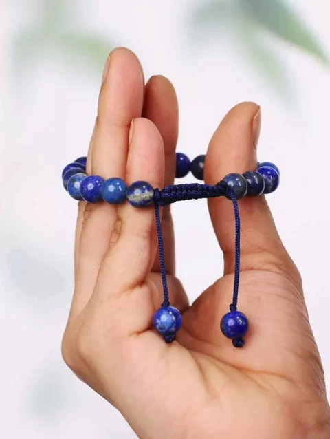 Shop Natural Lapis Lazuli Crystal Thread Bracelet