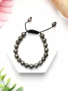 Shop Natural Pyrite Crystal Thread Bracelet 8mm